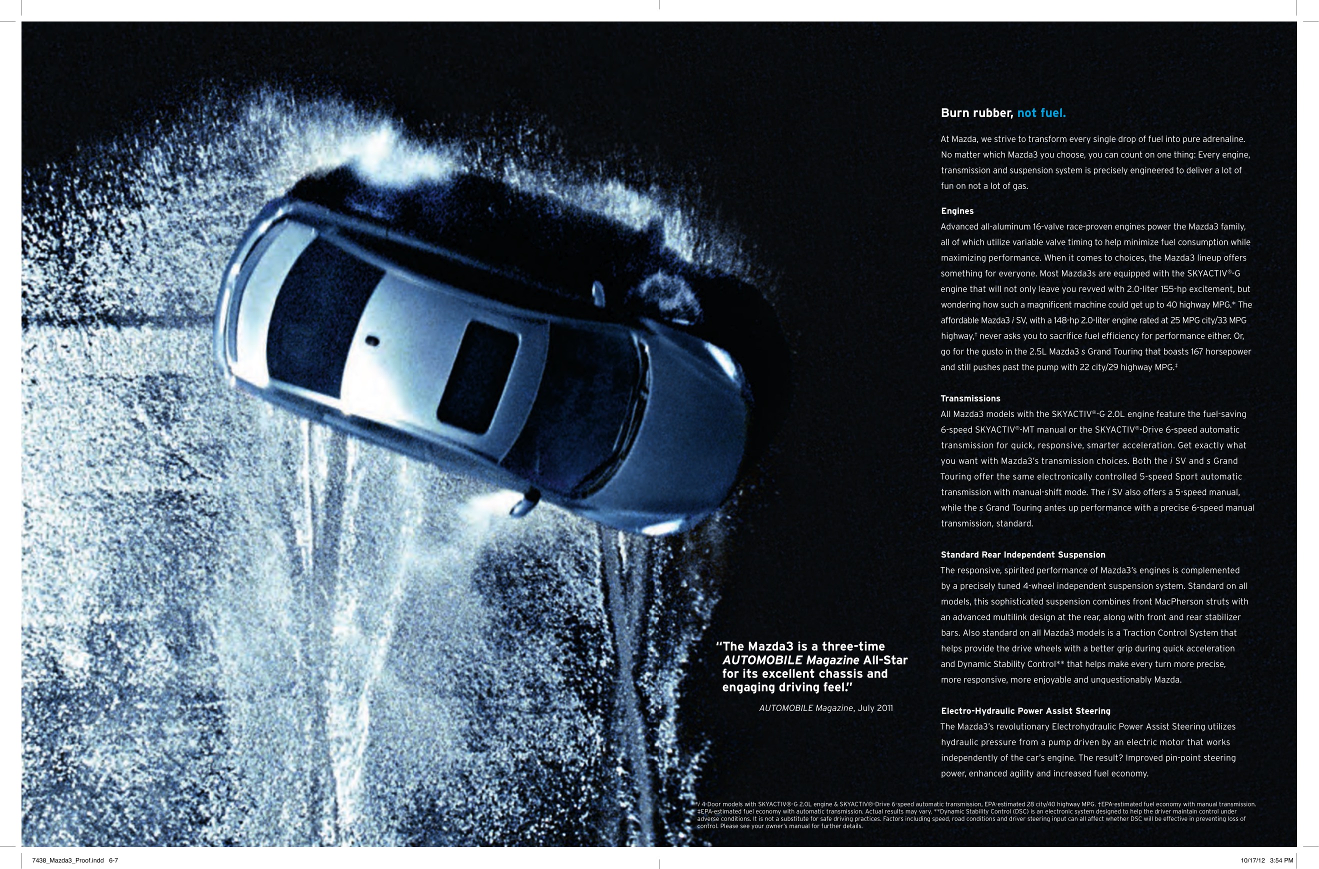 2013 Mazda 3 Brochure Page 5
